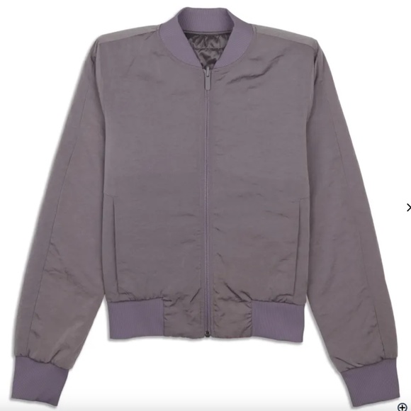 Lululemon Non-Stop Reversible Bomber Jacket Size 4 - Picture 7 of 8
